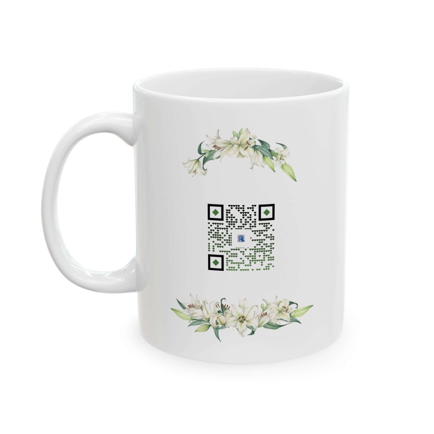 🙏 The Lord’s Prayer Mug –Christian Gift with Devotional QR Code